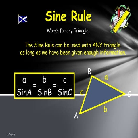 Sine rule
