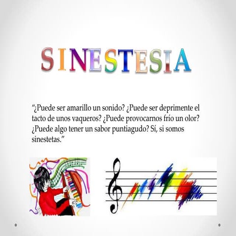 Sinestesia