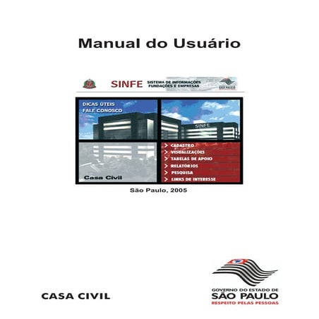 Sinfe Manual do Usuario