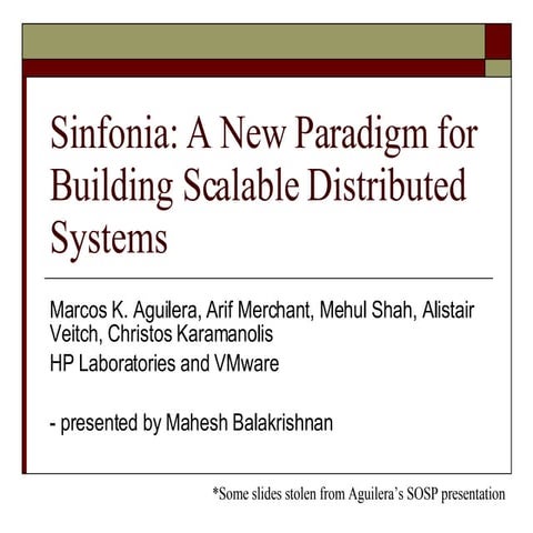 Sinfonia | PPT