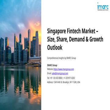 Fintech Market in Singapore: Size, Share, Growth Trends, Analysis & Industry ...