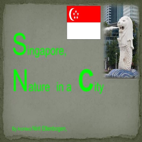 Singapore  nature & the city- nirit ellenbogen 26.12.2012