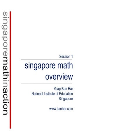 SingaporeMath in Action 1