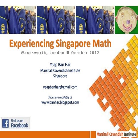 Singapore Maths at Wandsworth, London