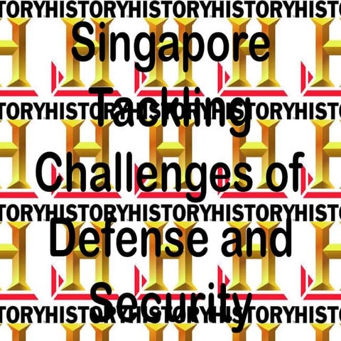 Secondary 2 History-Singapore Tackling Challenges of Defense and Security