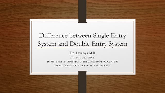 Difference -Single entry Vs Double entry.pptx