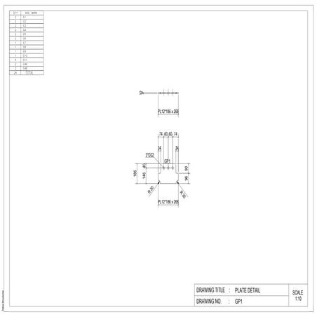 Single steel drawing for building - information | PDF | Computer ...