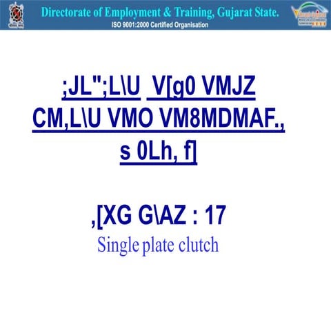 Single plate clutch.ppt
