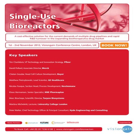 Single Use Bioreactors (2012)