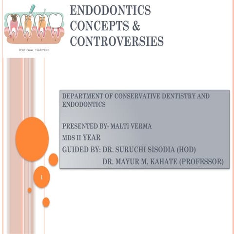 Single Visit Endodontics.pptx treatment in one visit