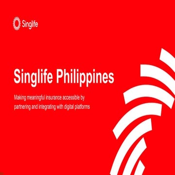 Singlife Philippines - Insurer transformation Award 2022