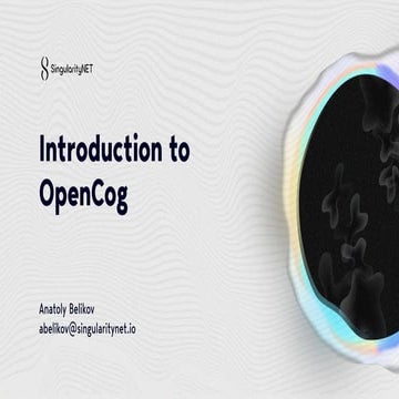 OpenCog Developer Workshop