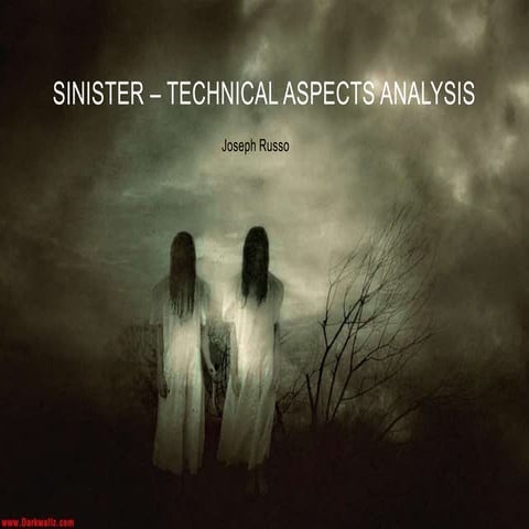 Sinister – technical aspects analysis