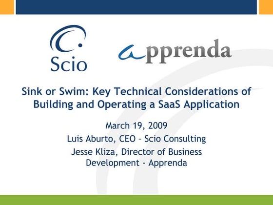 Sink Or Swim: Transitioning Your Software Business To SaaS