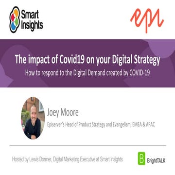 The impact of Covid19 on your digital strategy