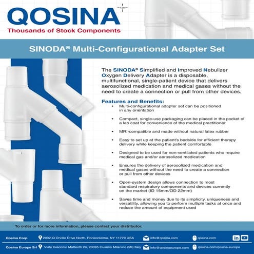 Sinoda_SellSheet | PDF
