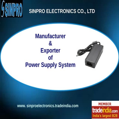 SINPRO ELECTRONICS CO. LTD | PPT