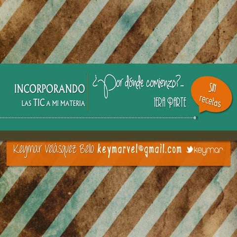 Sin recetas educativas