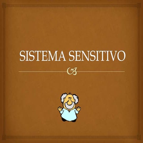 Sinstema sensitivo