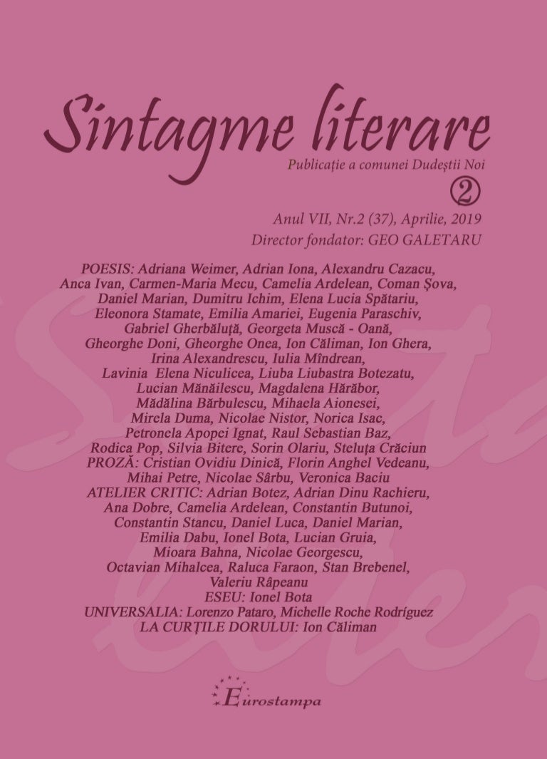 Semnele Vremurilor Aprilie 2019