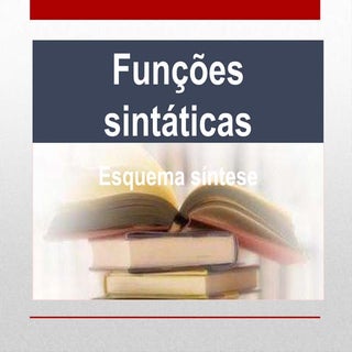 Sintese funcoes sintaticas