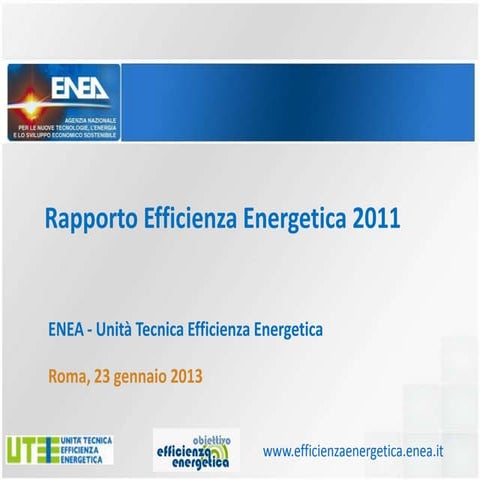 Sintesi rapporto efficienza