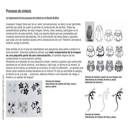 Elementos visuales de la imagen sintesis | PPTX