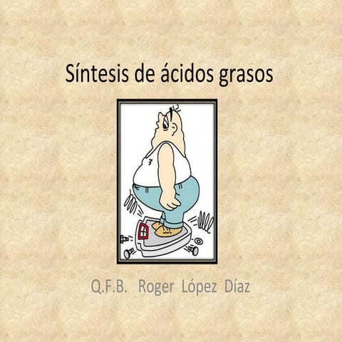 Sintesis de ácidos grasos