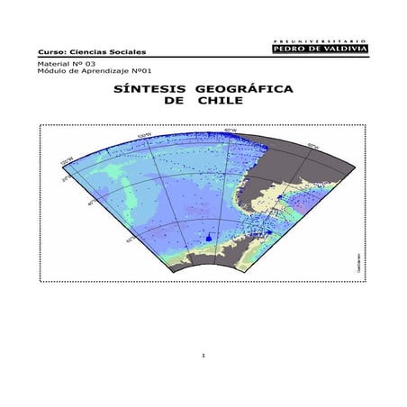 Sintesis geografica de chile (m.a)