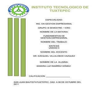 Sintesis unidad ii fundamentos de g...