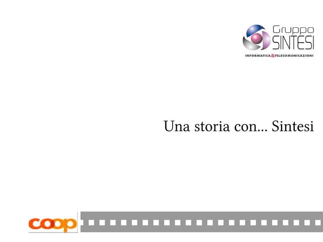 Presentazione Gruppo Sintesi
