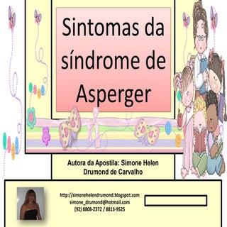 Sintomas da síndrome de asperger