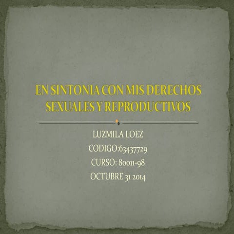 Sintonia con mis derechos