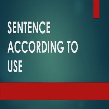 presentation SINTOS_SENTENCE ACCORDING TO USE.pptx
