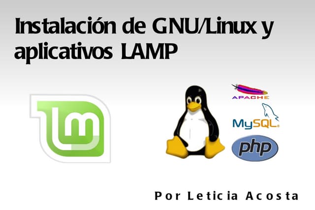 instalacion de Linux Mint 10 y LAMP