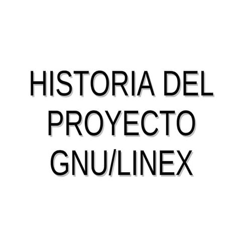 Historia de linux | ODP