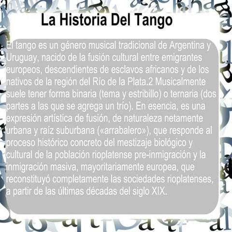 Tango argentino