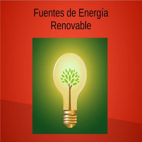 Energía renovables