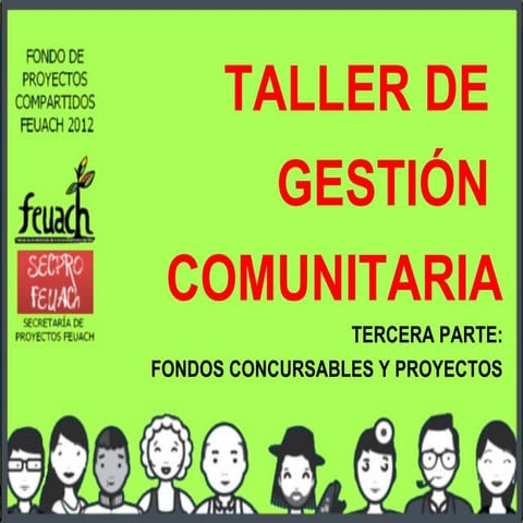 TALLER DE GESTIÓN COMUNITARIA 3