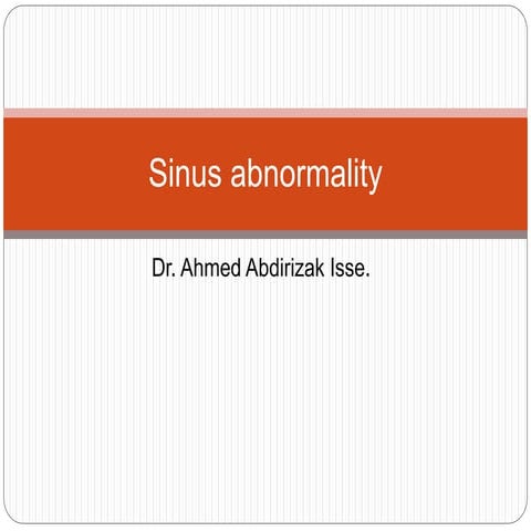 Sinus abnormality.pptx