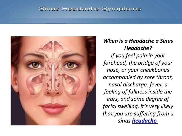 Sinus headache