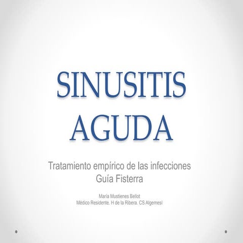 Sinusitis
