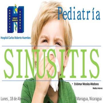 Sinusitis en pediatria