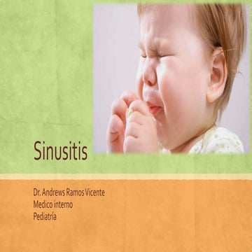 Sinusitis
