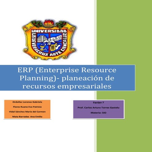 Investigacion ERP.