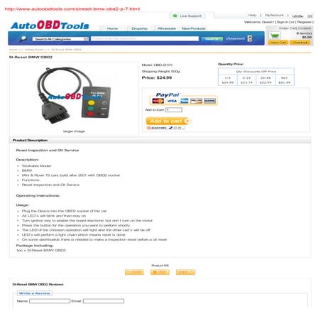 Si oil reset tool bmw obd2