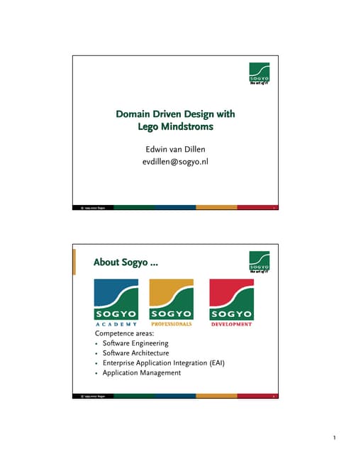 Sioux Hot-or-Not: Domain Driven Design (Edwin Van Dillen)