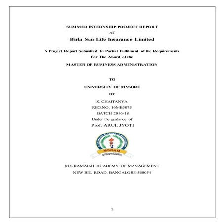 SUMMER INTERNSHIP PROJECT REPORT