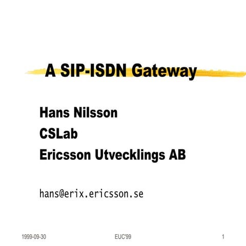 SIP info | PPT