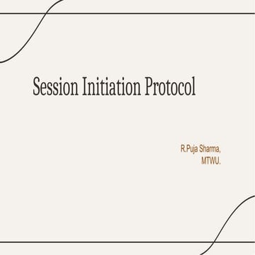 A Signaling Protocol for Real-Time Communication